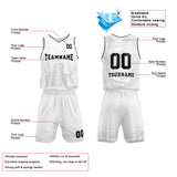 Custom Basketball Jersey Uniform Suit Printed Your Logo Name Number White-Night View