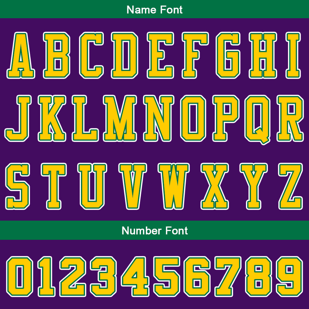 Custom Basketball Jersey Uniform Suit Printed Your Logo Name Number Purple-Green enthsush