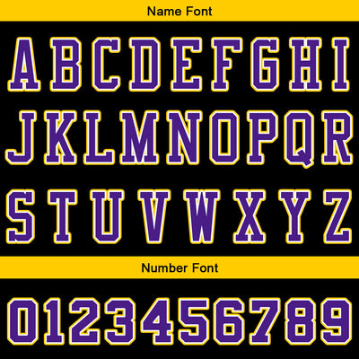 Custom Basketball Jersey Uniform Suit Printed Your Logo Name Number Black-Purple enthsush