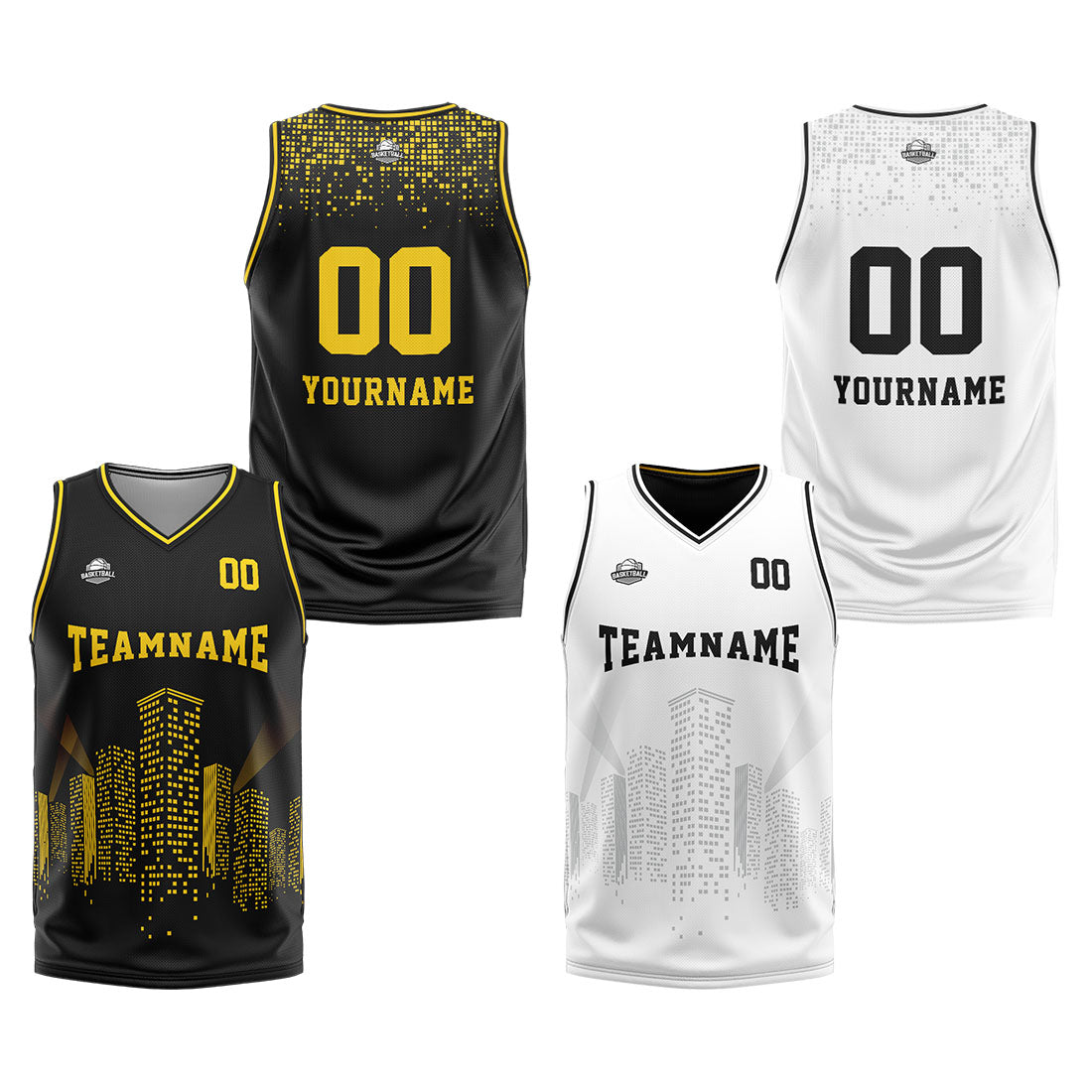 Custom Reversible Basketball Suit for Adults and Kids Personalized Jersey Royal-Red enthsush