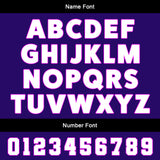 Custom Black Purple Jerseys for Men Women Personalized Soccer Uniforms for Adult and Kid