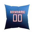Custom Football Throw Pillow for Men Women Boy Gift Printed Your Personalized Name Number Navy&Light Blue&Navy enthsush