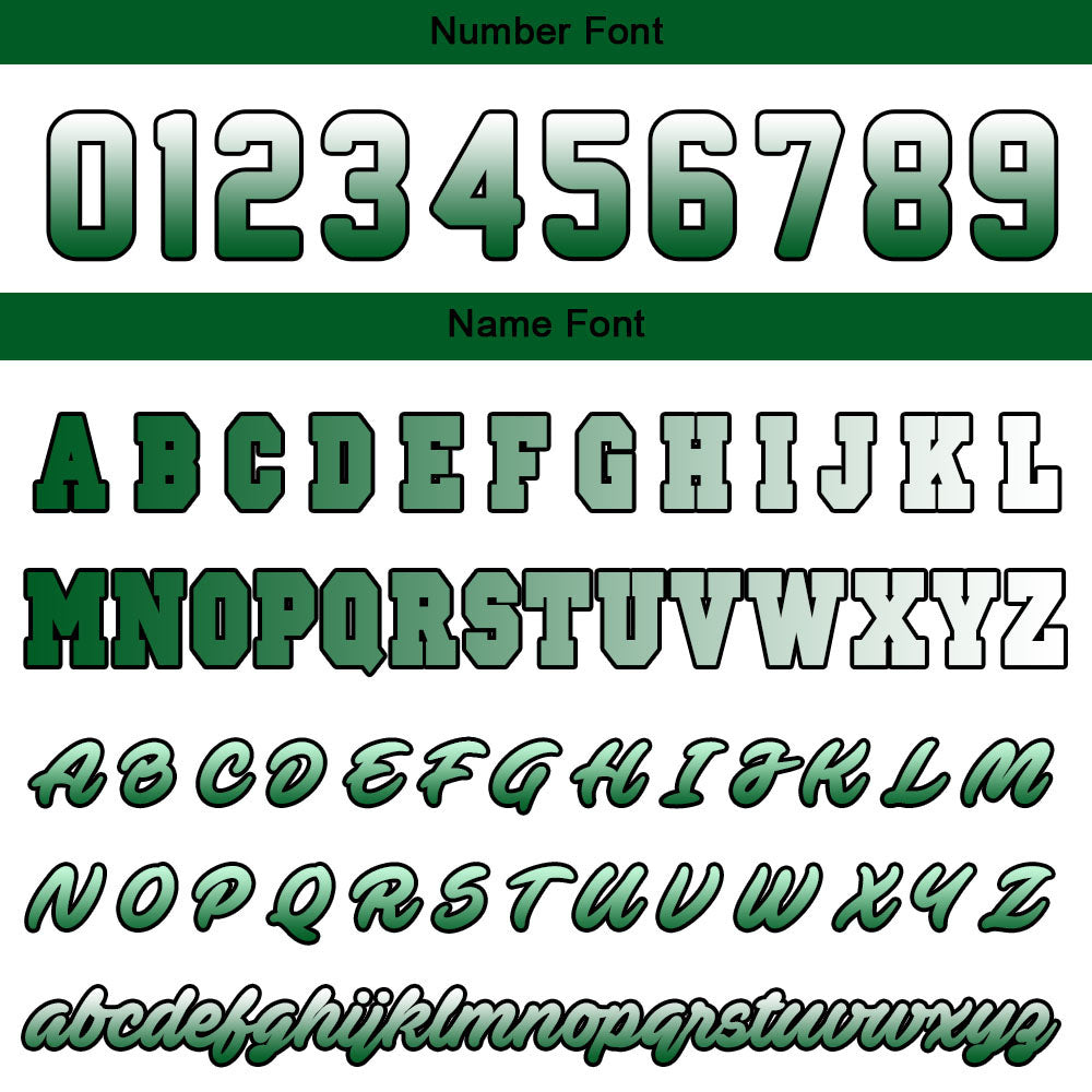 Custom Green White Sweatshirt Hoodie For Men Women Girl Boy Print Your Logo Name Number enthsush