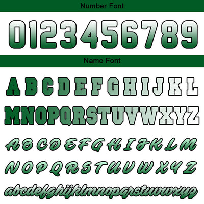 Custom Green White Sweatshirt Hoodie For Men Women Girl Boy Print Your Logo Name Number enthsush