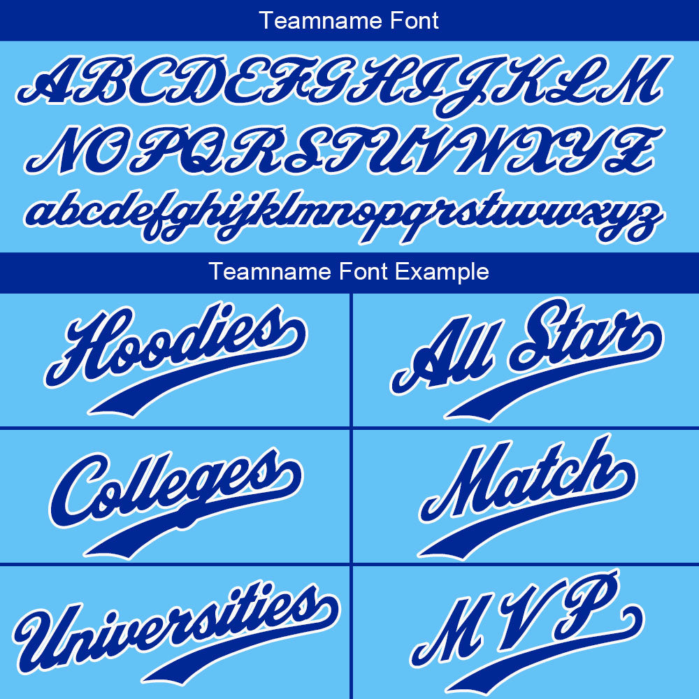 Custom Blue Sweatshirt Hoodie For Men Women Girl Boy Print Your Logo Name Number enthsush