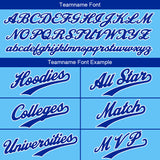 Custom Blue Sweatshirt Hoodie For Men Women Girl Boy Print Your Logo Name Number