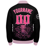 Custom Varsity Jacket Letterman jacket for Men, Women and Youth Pink