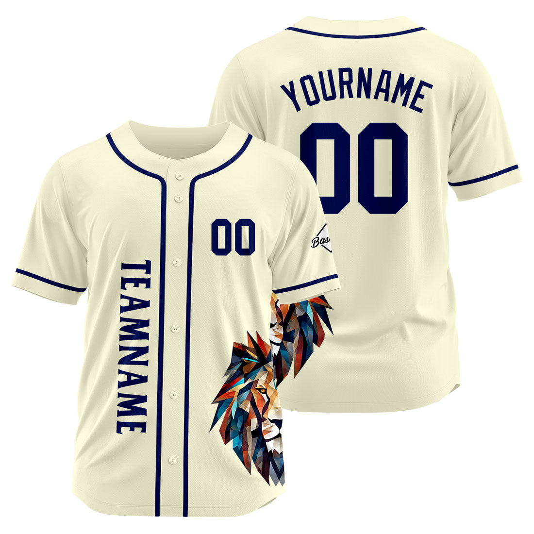 Custom Baseball Uniforms High-Quality for Adult Kids Optimized for Performance Cream enthsush