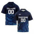 Custom Navy Sleeve Hoodies for Men Women Shirts with Hoods Printed Name Logo enthsush