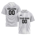 Custom Grey Sleeve Hoodies for Men Women Shirts with Hoods Printed Name Logo enthsush