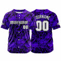 Custom Baseball Uniforms High-Quality for Adult Kids Optimized for Performance Seabed-Purple enthsush