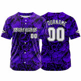 Custom Baseball Uniforms High-Quality for Adult Kids Optimized for Performance Seabed-Purple