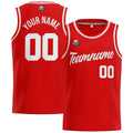 Custom Stitched Basketball Jersey for Men, Women  And Kids Red-White enthsush