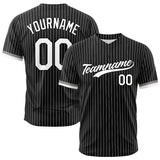 Custom Full Print Design Authentic Baseball Jersey stripe