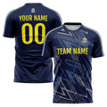 Custom Soccer Jerseys for Men Women Personalized Soccer Uniforms for Adult and Kid Navy enthsush