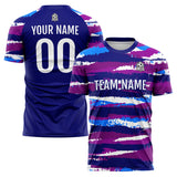 Custom Soccer Jerseys for Men Women Personalized Soccer Uniforms for Adult and Kid Purple