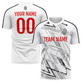 Custom Soccer Jerseys for Men Women Personalized Soccer Uniforms for Adult and Kid White enthsush