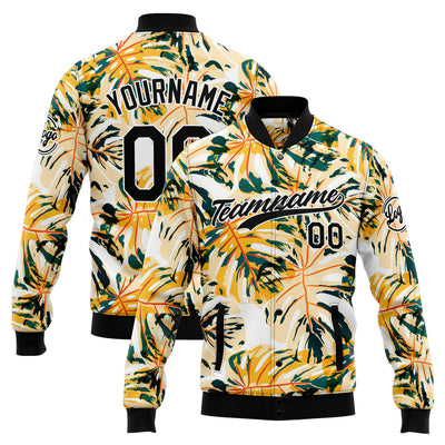Personalized Custom Men's Jacket Customize Your Team Name, Logo, and Number enthsush