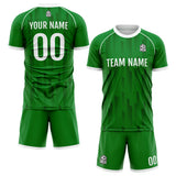 Custom Soccer Jerseys for Men Women Personalized Soccer Uniforms for Adult and Kid Green&White