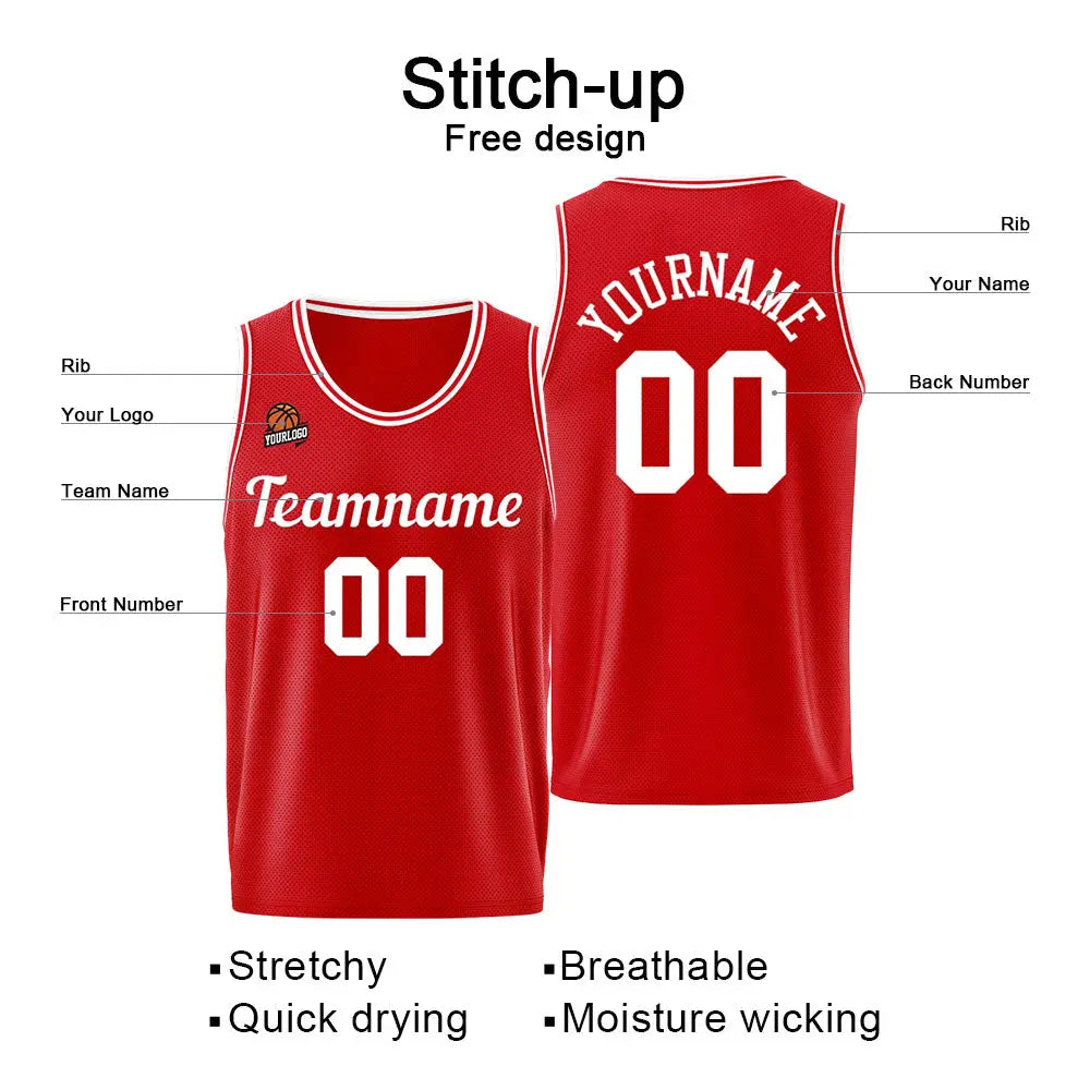 Custom Basketball Jersey for Men &Women & Kid, Athletic Uniform Personalized Stitched Team Name Number Logo enthsush