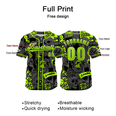 Custom Gray Jersey Personalized Baseball Shirt for Men Women Kids Youth enthsush