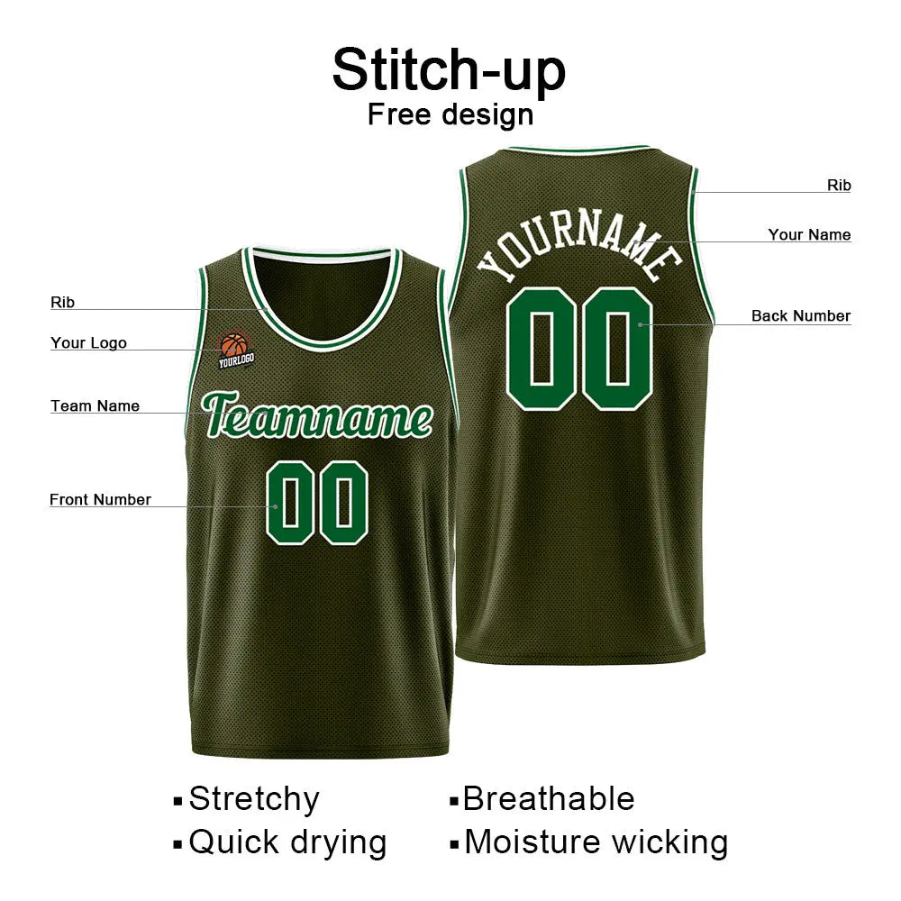 Custom Basketball Jersey for Men &Women & Kid, Athletic Uniform Personalized Stitched Team Name Number Logo enthsush