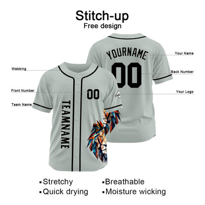 Custom Baseball Uniforms High-Quality for Adult Kids Optimized for Performance Gray enthsush