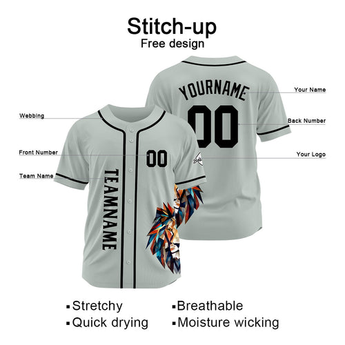 Custom Baseball Uniforms High-Quality for Adult Kids Optimized for Performance Gray enthsush
