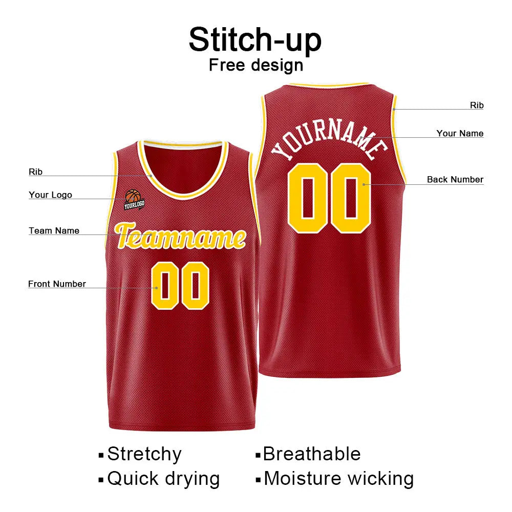 Custom Basketball Jersey for Men &Women & Kid, Athletic Uniform Personalized Stitched Team Name Number Logo enthsush