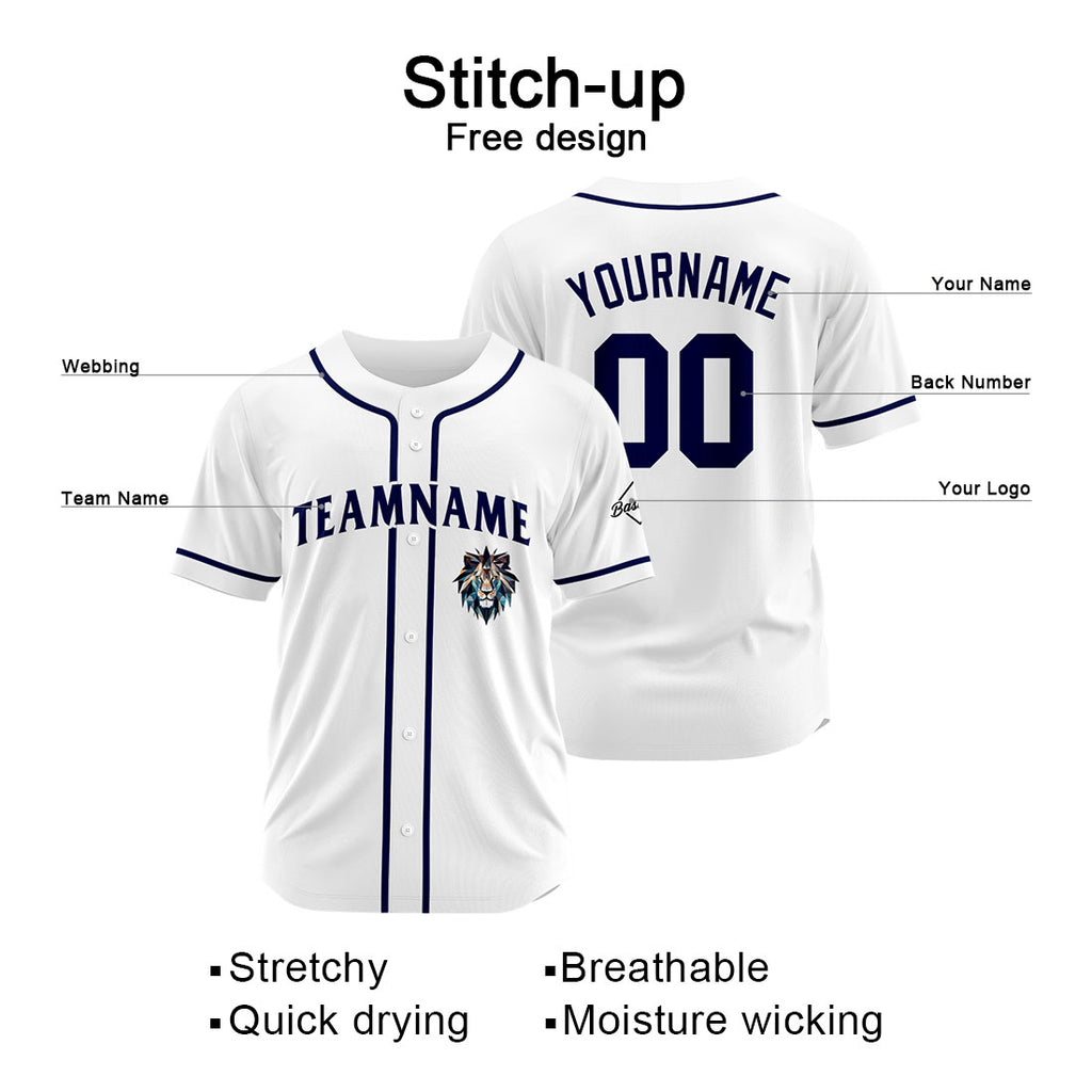 Custom Baseball Uniforms High-Quality for Adult Kids Optimized for Performance White enthsush