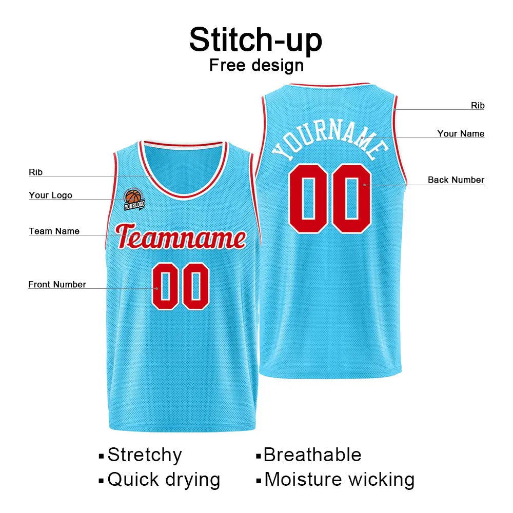 Custom Basketball Jersey for Men &Women & Kid, Athletic Uniform Personalized Stitched Team Name Number Logo enthsush