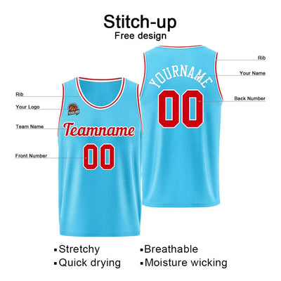Custom Basketball Jersey for Men &Women & Kid, Athletic Uniform Personalized Stitched Team Name Number Logo enthsush