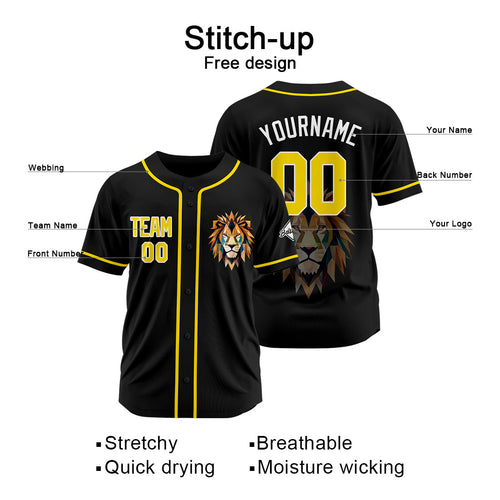 Custom Baseball Uniforms High-Quality for Adult Kids Optimized for Performance Black enthsush