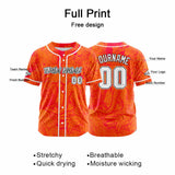 Custom Baseball Uniforms High-Quality for Adult Kids Optimized for Performance Witch-Orange