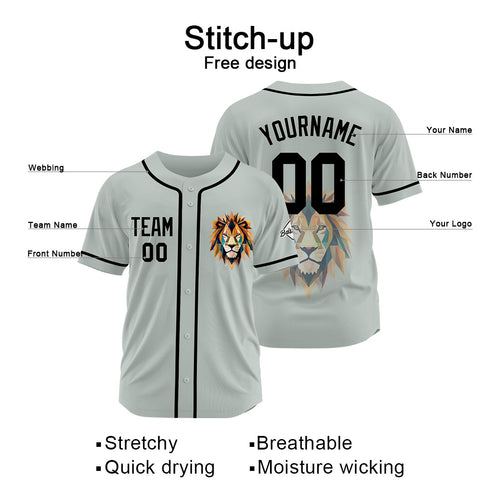 Custom Baseball Uniforms High-Quality for Adult Kids Optimized for Performance Gray enthsush