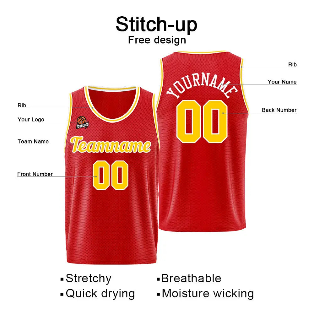 Custom Basketball Jersey for Men &Women & Kid, Athletic Uniform Personalized Stitched Team Name Number Logo enthsush