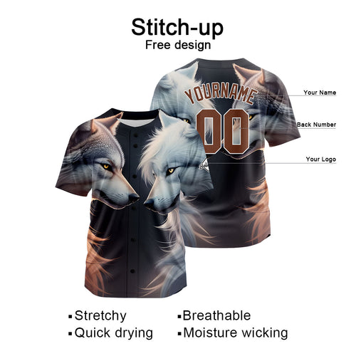 Custom Baseball Uniforms High-Quality for Adult Kids Optimized for Performance Samurai Wolf enthsush