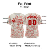 Custom Beige Jersey Personalized Baseball Shirt for Men Women Kids Youth