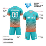 Custom Soccer Jerseys for Men Women Personalized Soccer Uniforms for Adult and Kid Teal