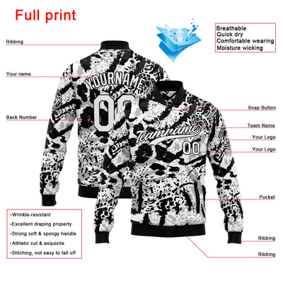 Personalized Custom Men's Jacket Customize Your Team Name, Logo, and Number enthsush