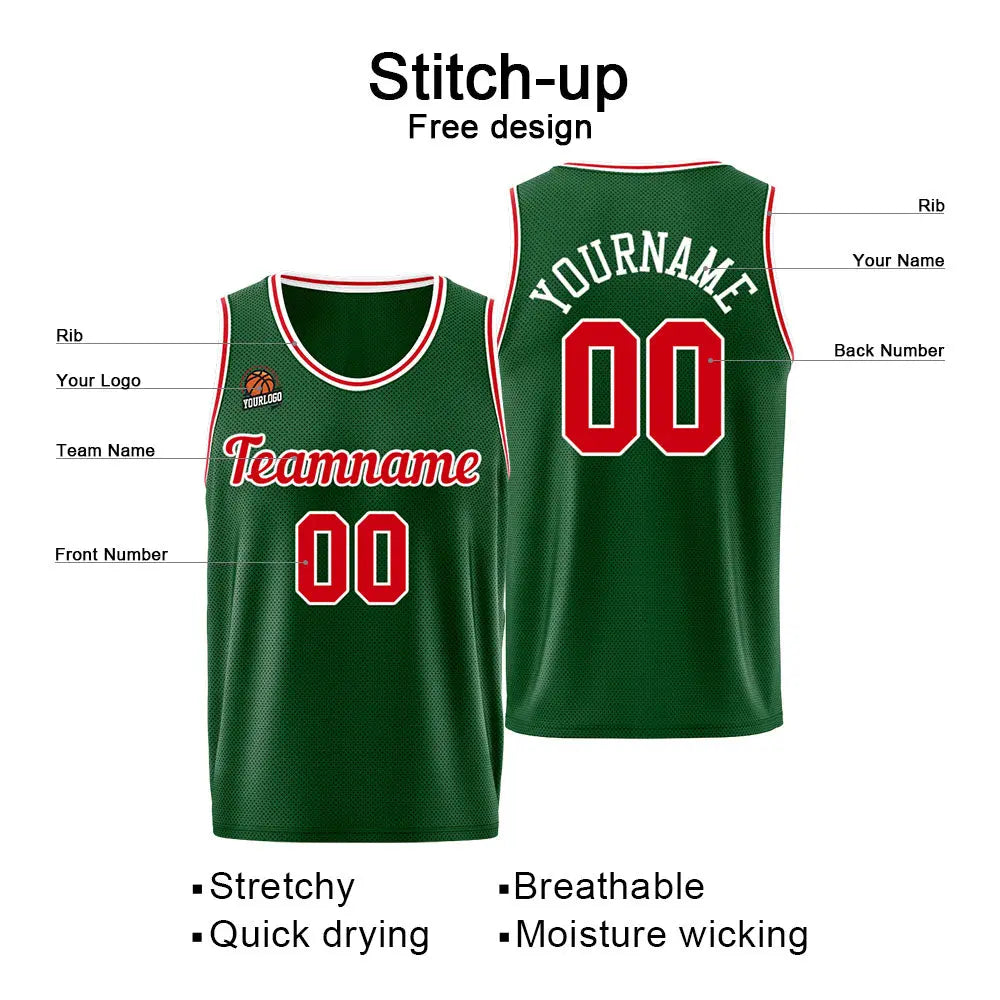 Custom Basketball Jersey for Men &Women & Kid, Athletic Uniform Personalized Stitched Team Name Number Logo enthsush