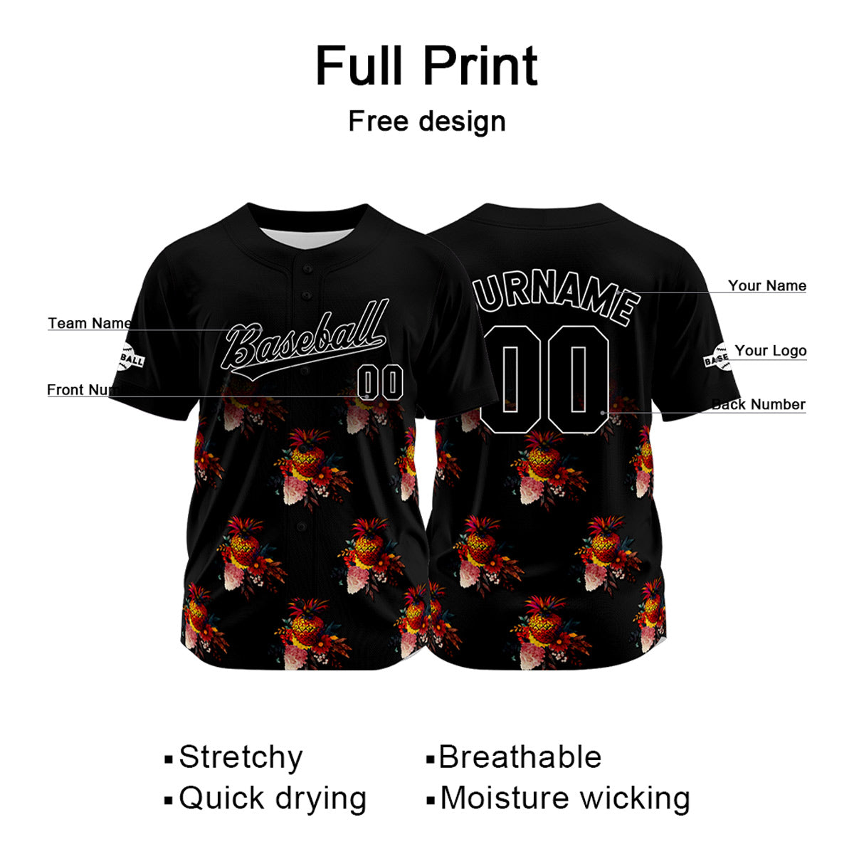 Custom Red Baseball Jersey Personalized Baseball Shirt for Men Women Kids Youth enthsush