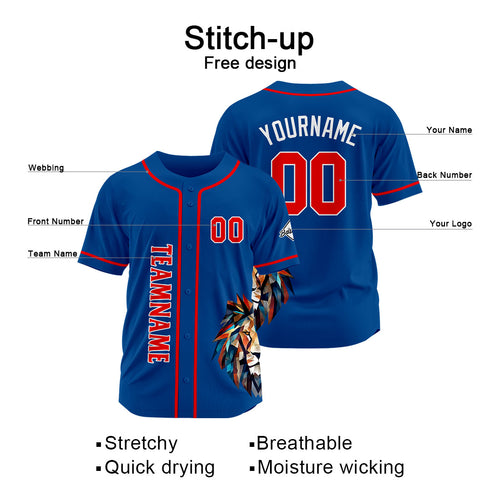 Custom Baseball Uniforms High-Quality for Adult Kids Optimized for Performance Royal enthsush