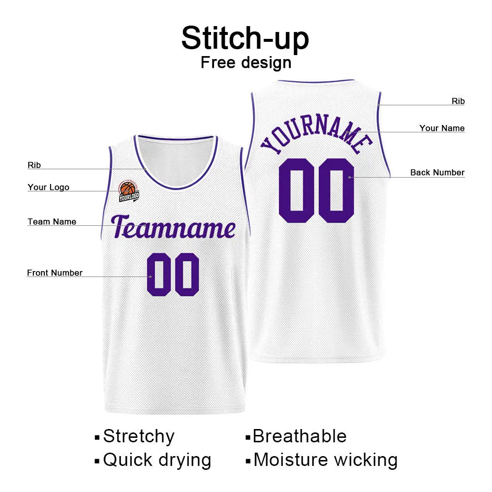 Custom Basketball Jersey for Men &Women & Kid, Athletic Uniform Personalized Stitched Team Name Number Logo enthsush