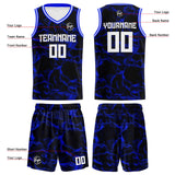 Custom Navy Royal Basketball Jersey Uniform Suit Printed Your Logo Name Number