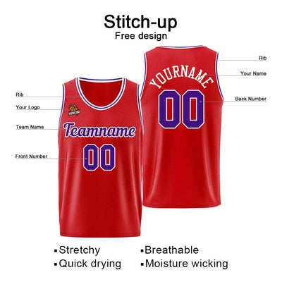 Custom Basketball Jersey for Men &Women & Kid, Athletic Uniform Personalized Stitched Team Name Number Logo enthsush