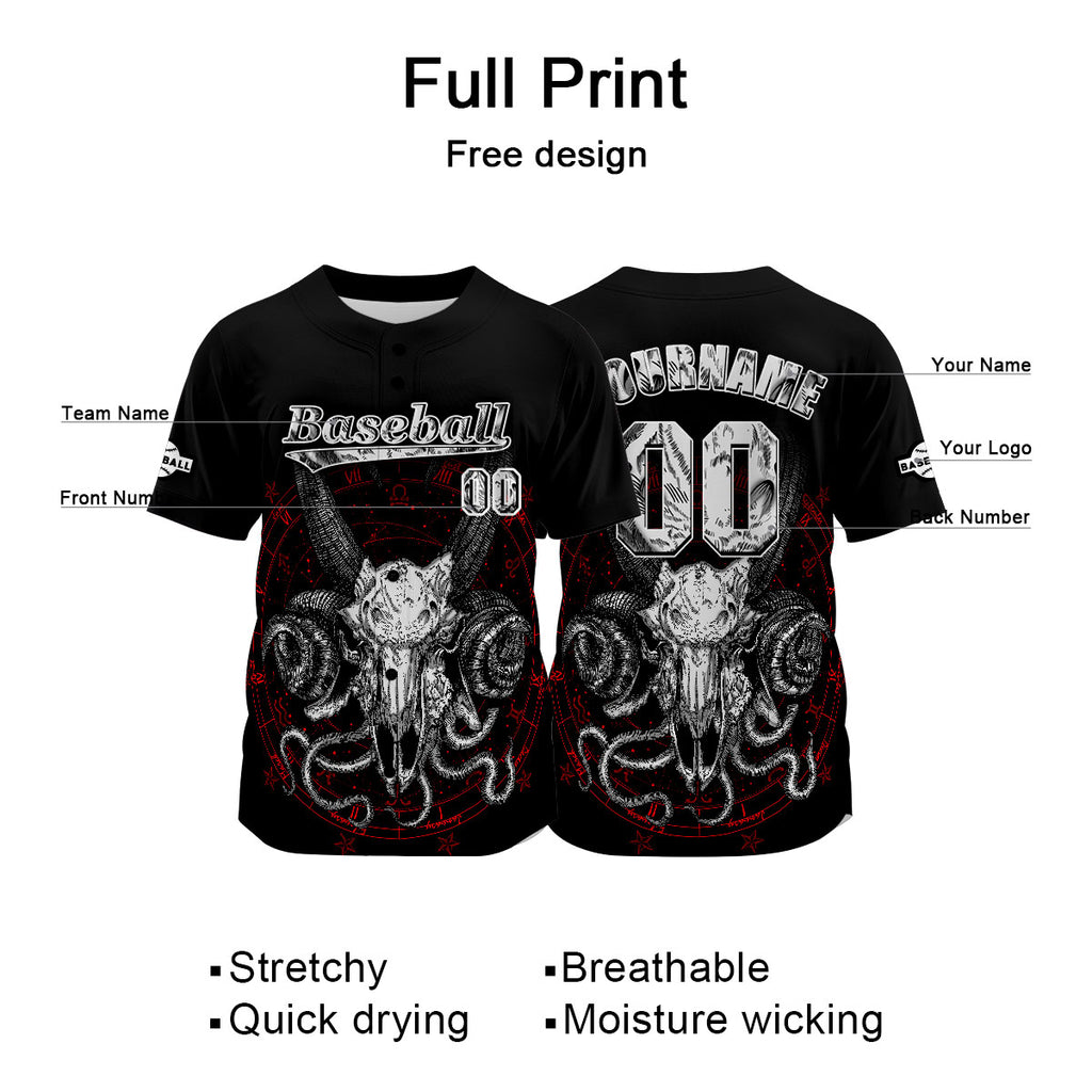Custom Black Baseball Jersey Personalized Baseball Shirt for Men Women Kids Youth enthsush