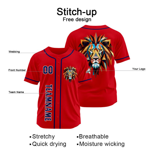 Custom Baseball Uniforms High-Quality for Adult Kids Optimized for Performance Red enthsush