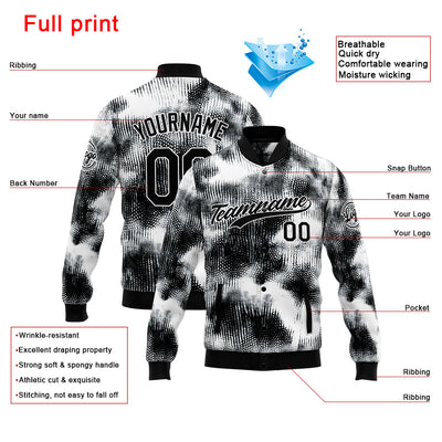 Personalized Custom Men's Jacket Customize Your Team Name, Logo, and Number enthsush