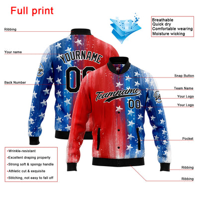 Personalized Custom Men's Jacket Customize Your Team Name, Logo, and Number enthsush